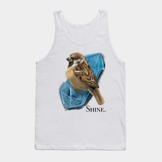 The rich sparrow Tank Top by alenenock